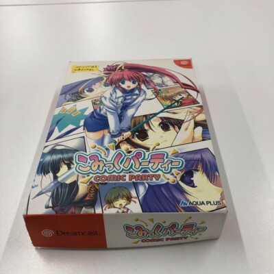 Dream Cast COMIC PARTY Video game software Limited edition Japanese ver. USED