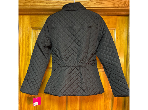 Girls So outerwear / jacket / coat Zip front with zip pockets BLACK SIZE 16 - Picture 2 of 5