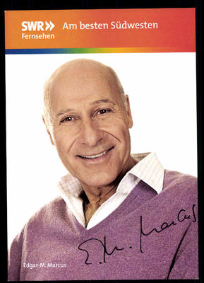 Edgar M Marcus Die Fallers Autogrammkarte Orignial Signiert # BC 51211
