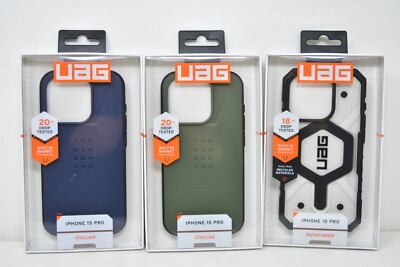 UAG Civilian or Pathfinder Series Case w/ MagSafe for Apple iPhone 15 Pro - NEW