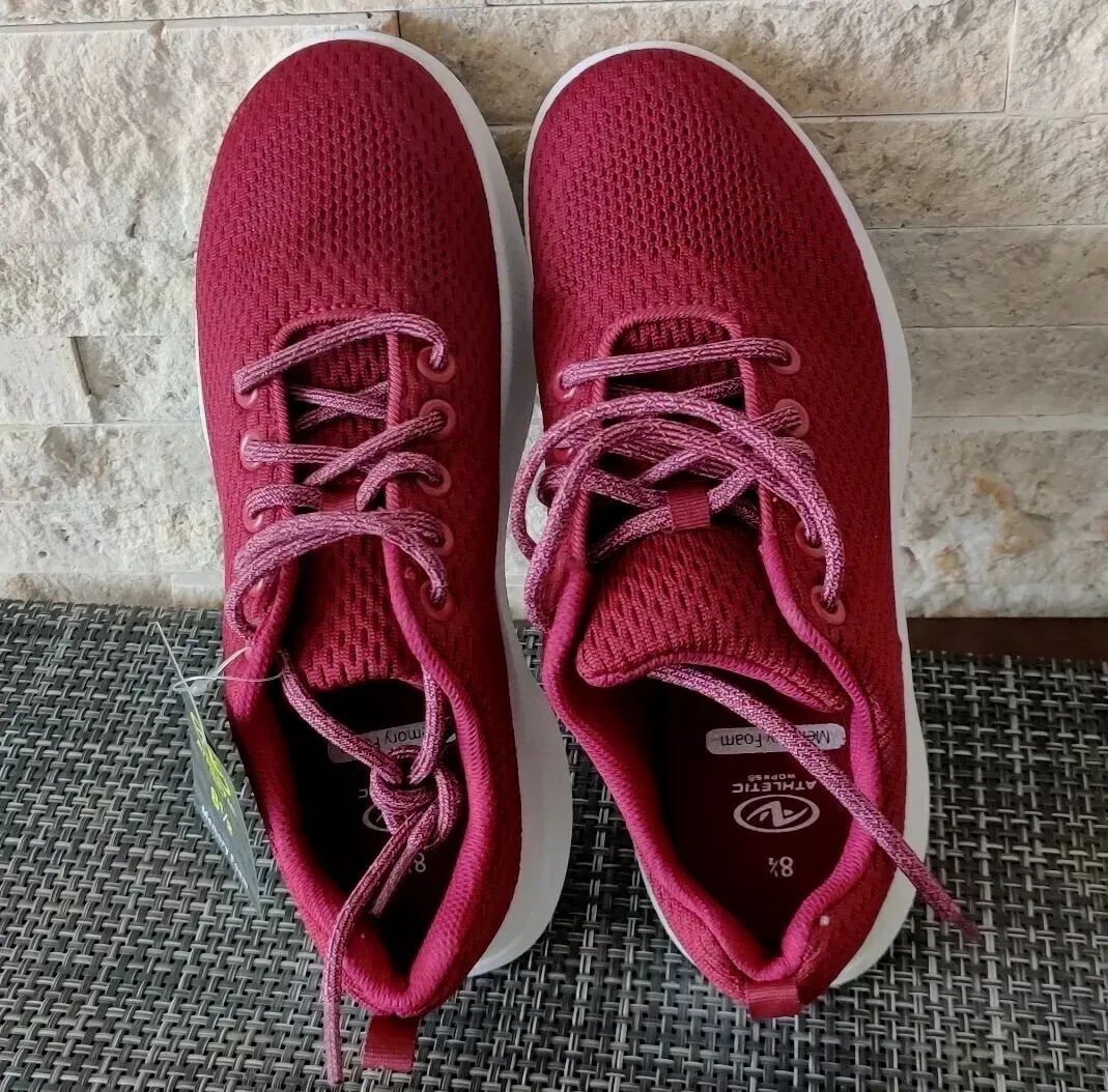Wine colored hotsell sneakers
