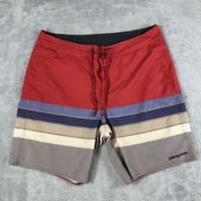 Patagonia Shorts Mens 32 Hydropeak Board Swim Trunks Outdoor Surf Performance