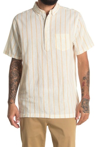 ONIA Josh Striped Regular Fit SS 