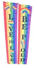 Porch SignPride Rainbow LGBT Welcome Porch Sign Happy Pride Banner