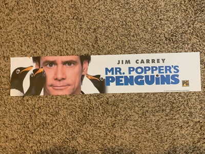 Mr. Popper's Penguins Movie Mylar 2011