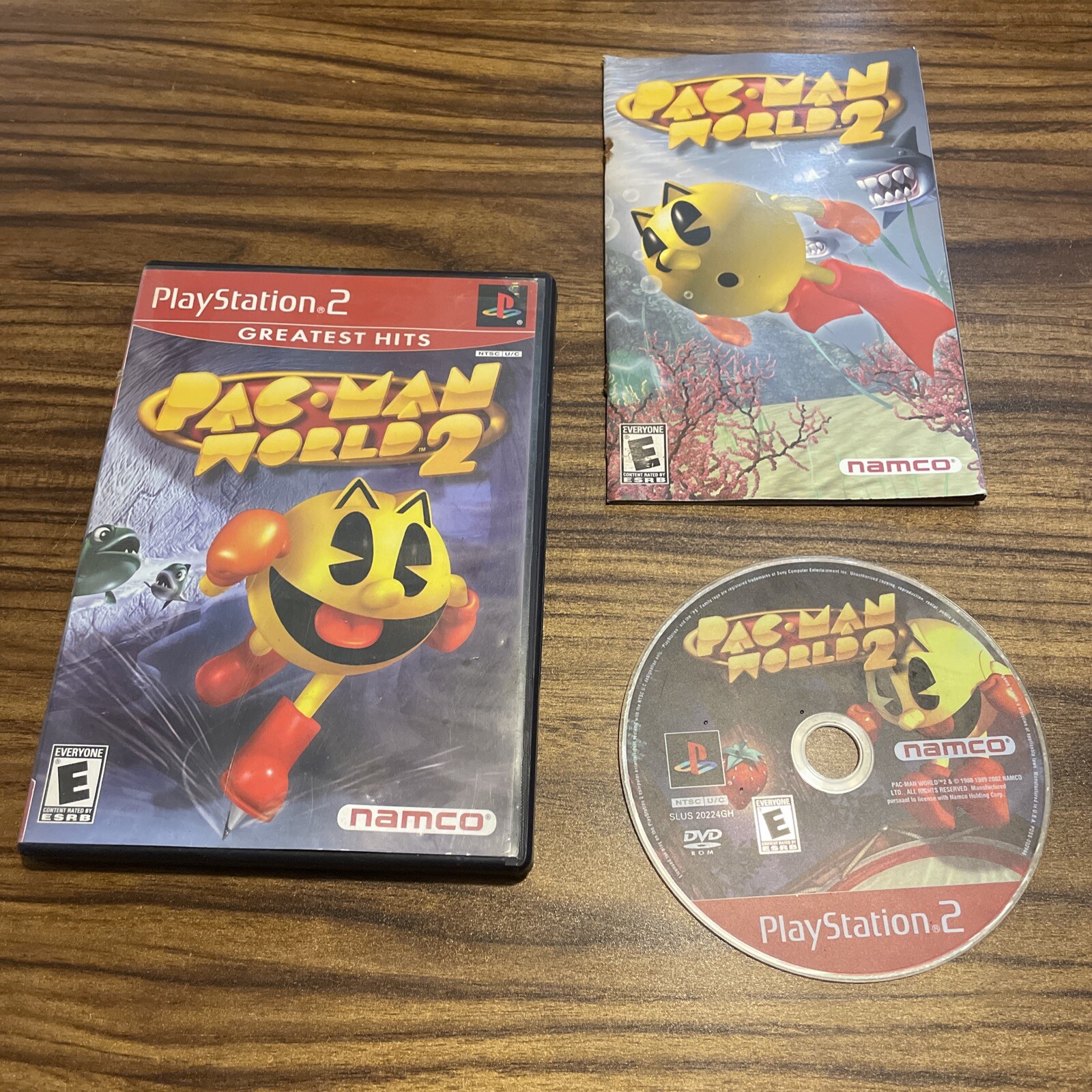Pac-Man World 2 PS2 CIB W/ Manual - PlayStation 2 Video Game