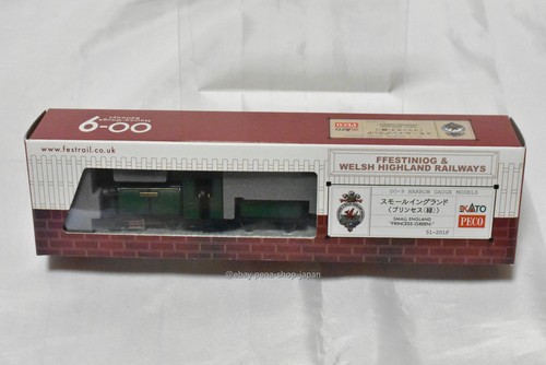 KATO/PECO OO-9 Small England Princess Green 51-201F Train Model Japan +Track Num