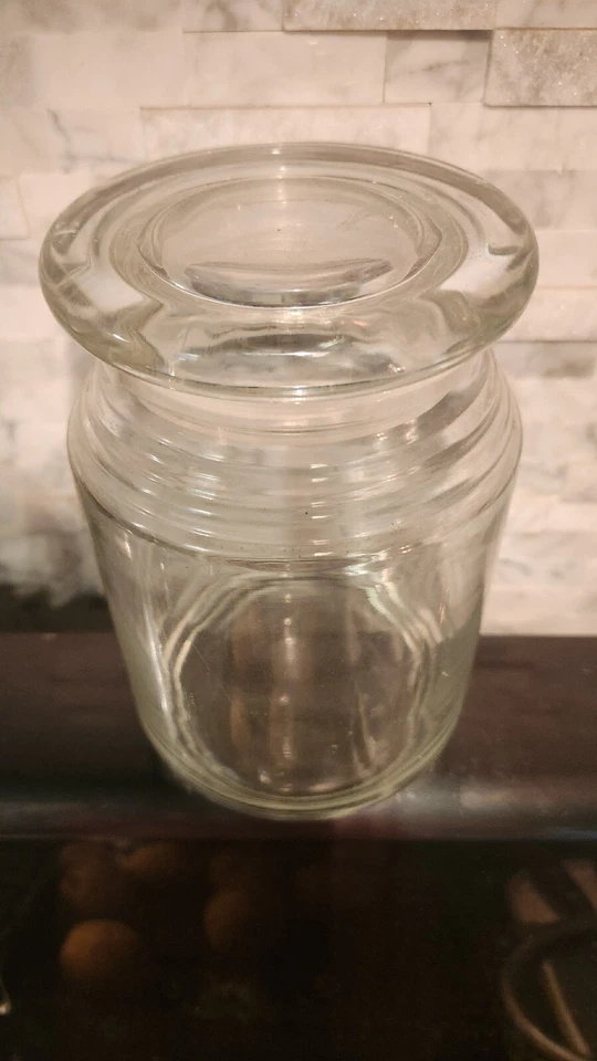 Large 20oz Empty Glass Candle Jar with Sealing Lid DIY Candle Making Storage - Image 2 of 2