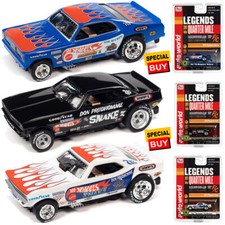 Auto World 4Gear Hot Wheels 1972 Plymouth Duster / Cuda Combo HO Slot Cars