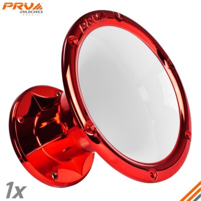 1x PRV Audio WGP14-50 RED WHITE CR 2'' Exit Waveguide 2 inch Driver 4 Bolt Horn
