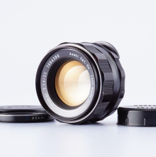 EX+++++ PENTAX Super Takumar 55mm F/1.8 Standard MF Lens For M42 w/ Filter JAPAN