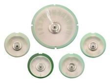 1959 1960 Impala Belair Dash Instrument Lens Set Speedometer Fuel Borg Clock