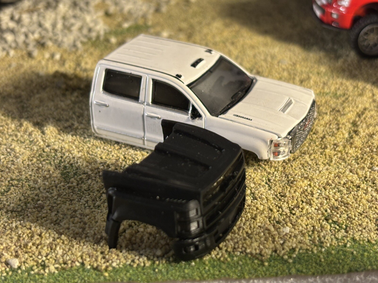 1/64 Greenlight Chevrolet 4500 Front End 3D Printed Greenlight /m2/ Auto world