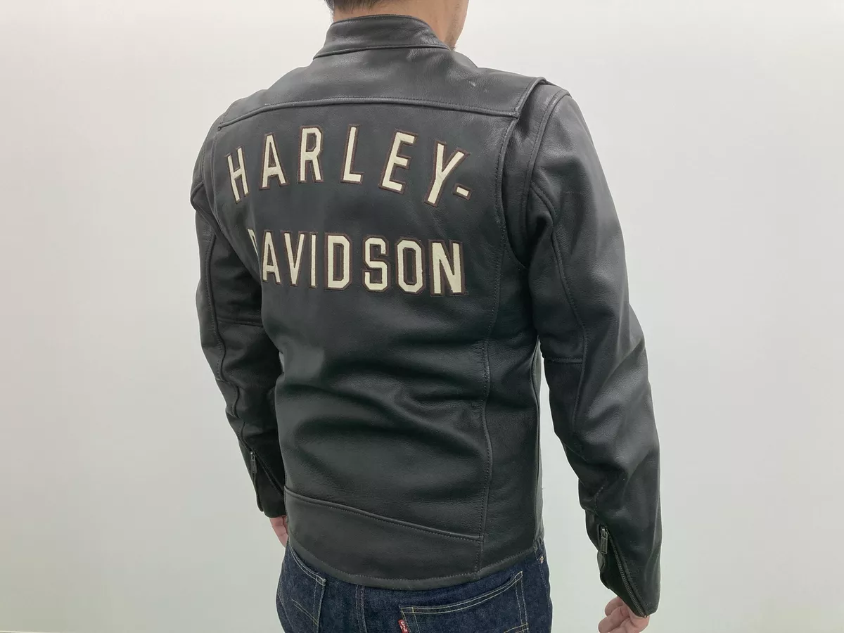 Harley Davidson Genuine Used Harley Davidson leather jacket Good