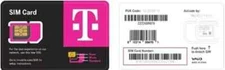 LOT OF 50 NEW T-mobile 3-in-1 Postpaid/Prepaid 4G LTE 5G 2027