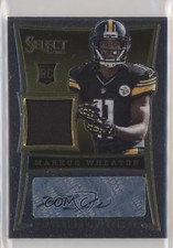 2013 Panini Select Rookie Jersey Auto 182/399 Markus Wheaton #216 Auto 00jz
