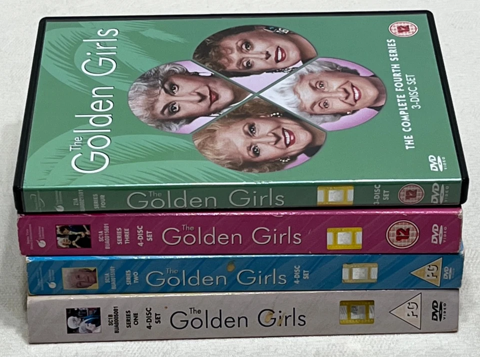 THE GOLDEN GIRLS : The Complete Series One To Four ( 1, 2, 3 & 4 ) DVD Boxsets - Image 4 of 4
