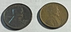 1917-D & 1927 1C BN Lincoln Cents Fine to Very Fine Details