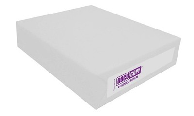 DocuCopy 7593 Reinforced Premium Copy Paper 24lb 8.5''x11'' 3 Holes, 500 Sheets
