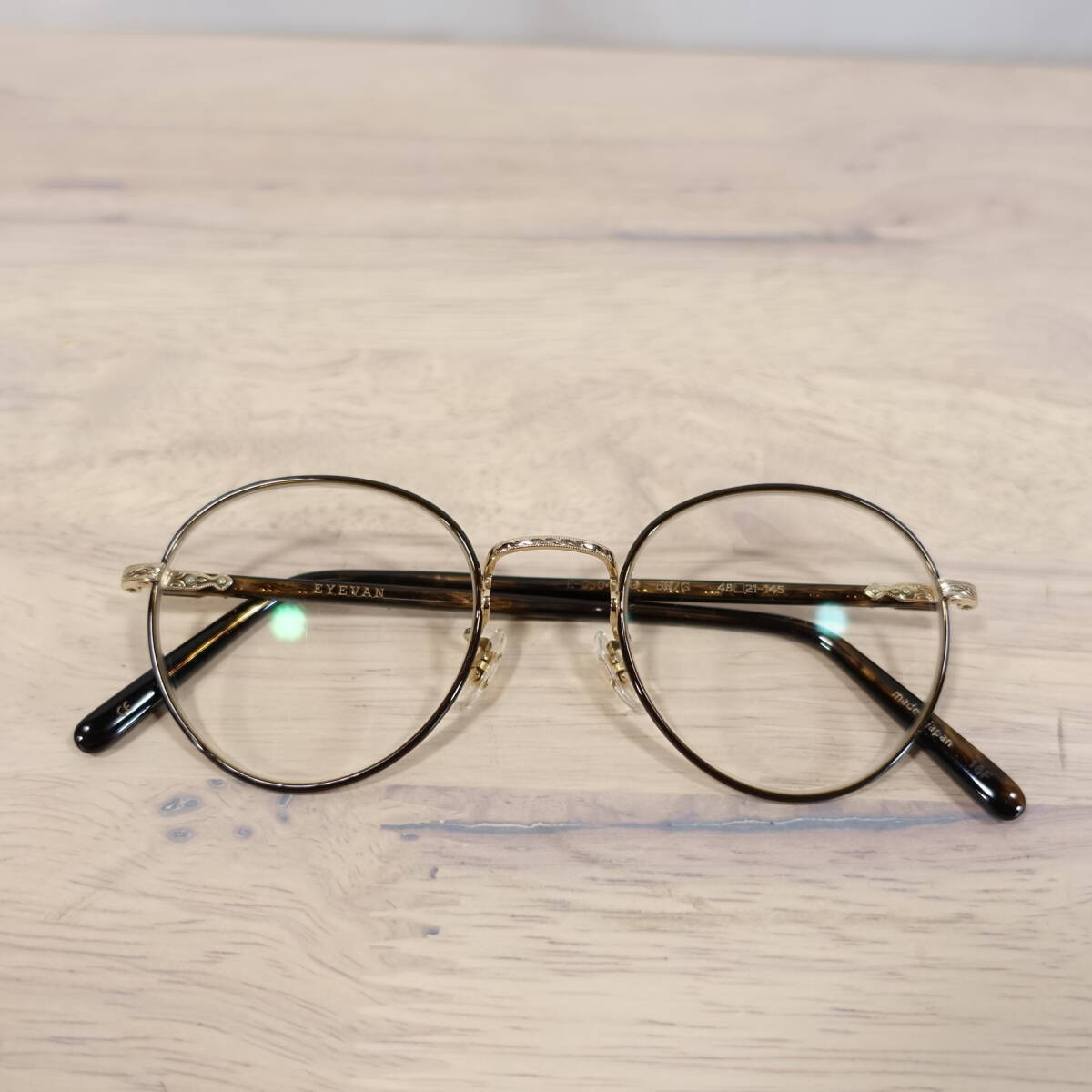EYEVAN E-504-SG BR/G Eyeglasses 48□21-145 Made in Japan | eBay EYEVAN E-504-SG BR/G Eyeglasses 48□21-145 Made in Japan | eBay