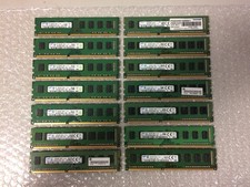 LOT of 14 Samsung 4GB PC3-12800 DIMM Desktop RAM Memory