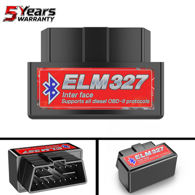 2026 OBD2 Car Bluetooth Scanner Code Reader OBDII ELM 327 Read Tool