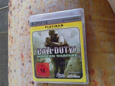 Call of Duty 4 Modern  Warfare Platinum DEUTSCH ab 18 f. Sony Playstation 3 PS3