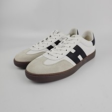HOGAN Cool White Leather Suede Sneakers New &...