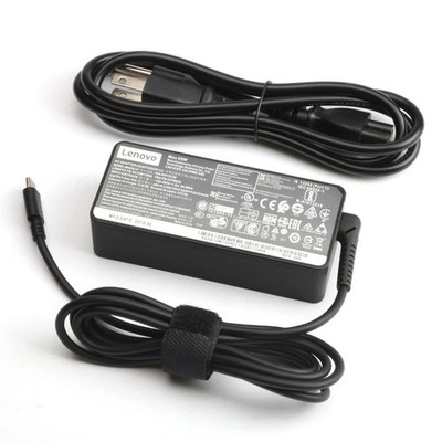Lenovo 65W USB-C Type-C Laptop Charger AC Power Supply Adapter