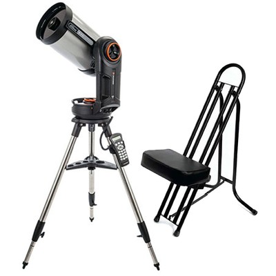 Celestron NexStar Evolution 8 203mm f/10 Schmidt-Cassegrain Telescope with Chair