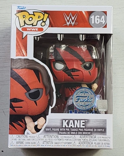 Kane 164 WWE Special Edition with Pin Funko Pop Vinyl
