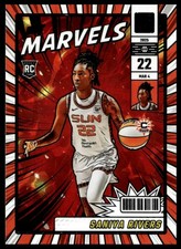 2025 Donruss WNBA #5 Saniya Rivers Net Marvels