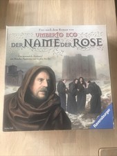 Il Nome della Rosa Ravensburger 2008 da 10, 2-5 giocatori completo gioco da tavolo eco