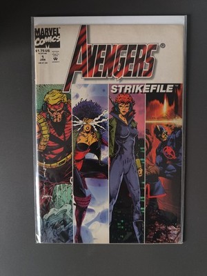 Avengers StrikeFile #1 Marvel Comics Bagged & Boarded Comic Book Gift