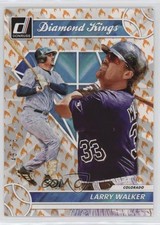 2023 Panini Donruss Diamond Kings On Fire 49/75 Larry Walker #29 HOF 4z8