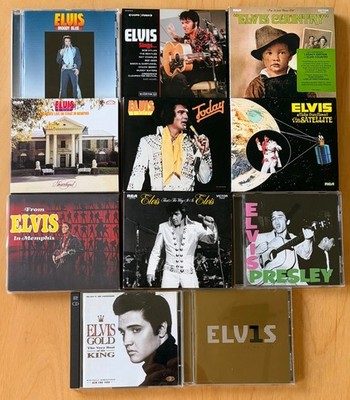 Elvis Presley CD-Sammlung   11 Alben/CDs (Boxsets, Live, Klassiker)