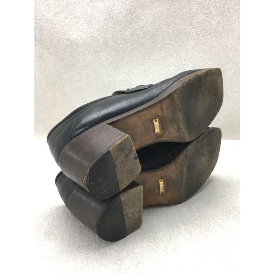 GUCCI Bit Heel Leather Loafers Dress Shoes Size:35/JP:22 Black 141156K Authentic thumbnail 5