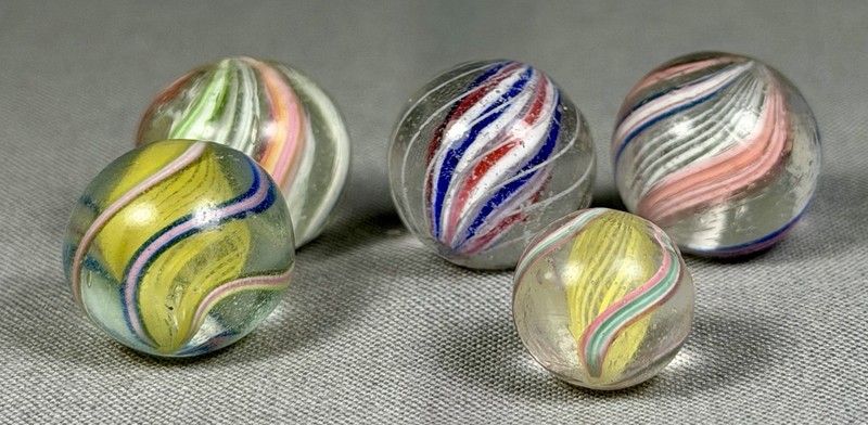 5x NEAR MINT PLUS GERMAN MARBLE WOW
