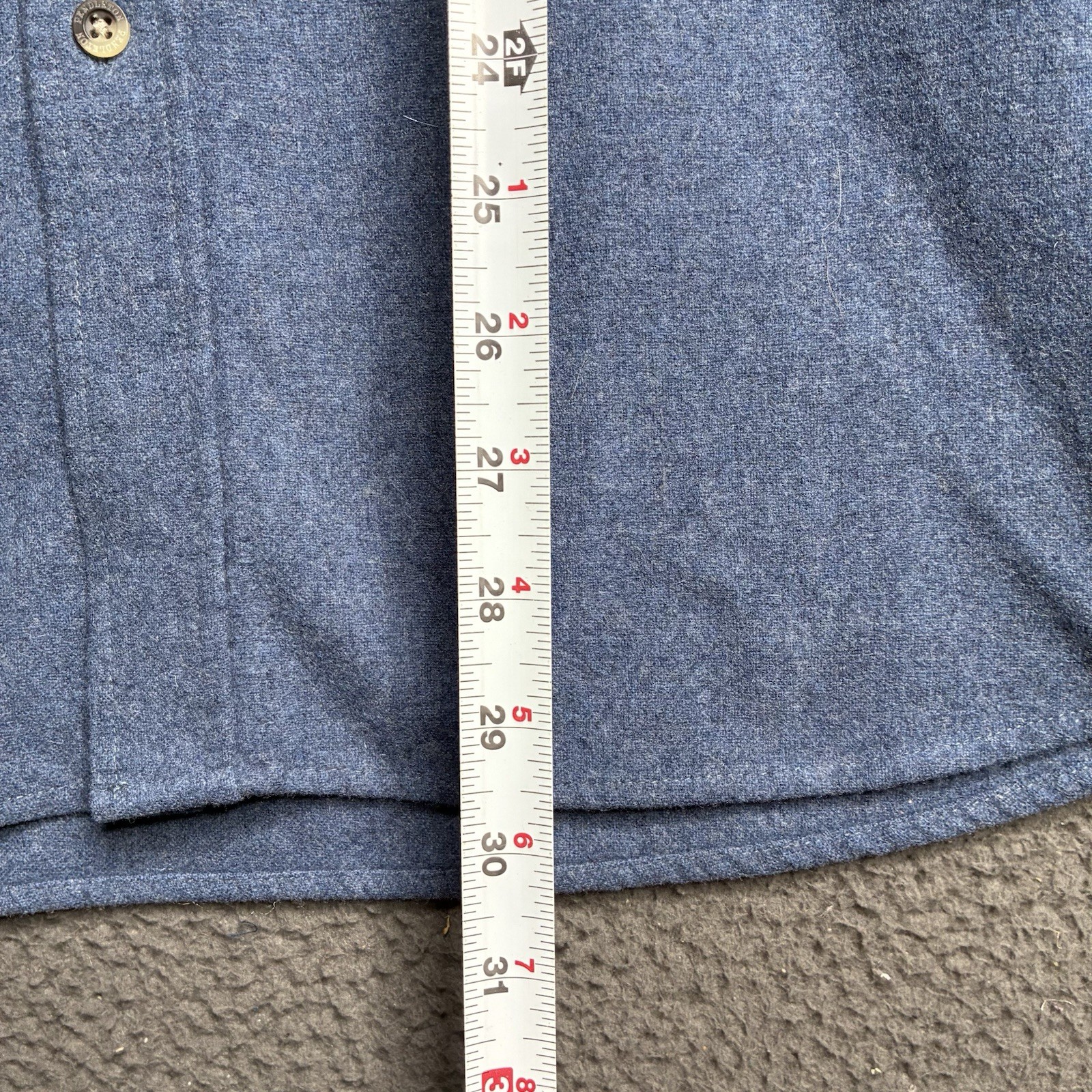 Pendleton Virgin Wool Button Up Outdoor Shirt XL … - image 7