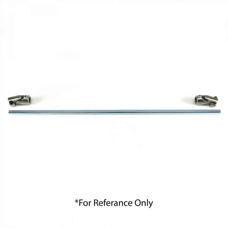 3/4" DD Triangle U Joint + 36" Steering Shaft street rod joints Foto 2 de 4