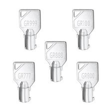 5PCS Washer Dryer Key Set, Greenwald, Speed Queen, GR777, GR800, GR888, GR100