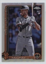 2025 Topps Chrome Refractor Grant McCray #116 1mh5