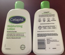 Cetaphil Lot Of 2 Body Hydrating Moisturizing Lotion for All Skin 8 oz New