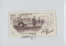 2019 Topps Allen & Ginter Lost Languages Minis Klallam Language #LL-6 sh7