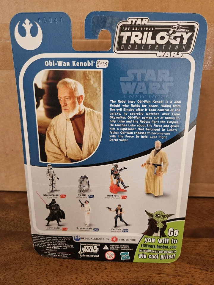 Starwars Original Trilogy #15,#3 Obi-Wan KENOBI ,SPIRIT Obi-Wan 2pk - Image 4 of 4