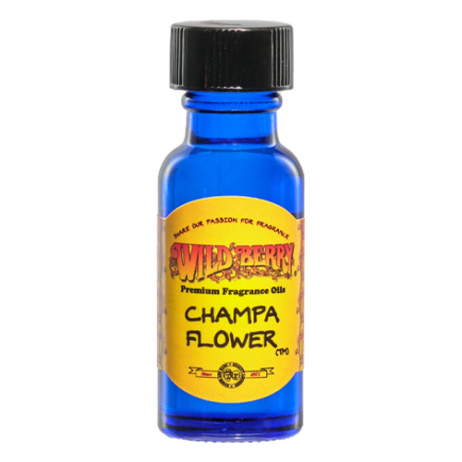 1x Bottle Wild Berry Fragrance Oil - Champa Flower - .5oz (15ml) Incense USA