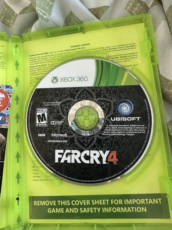 Videojuego Microsoft Xbox 360 Far Cry 4, probado funcionando Foto 3 de 4
