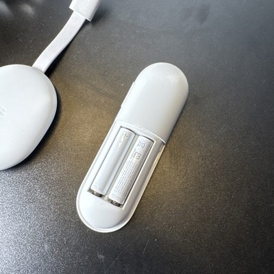 Google Chromecast HD Google TV Media Streamer - Snow Model G454V