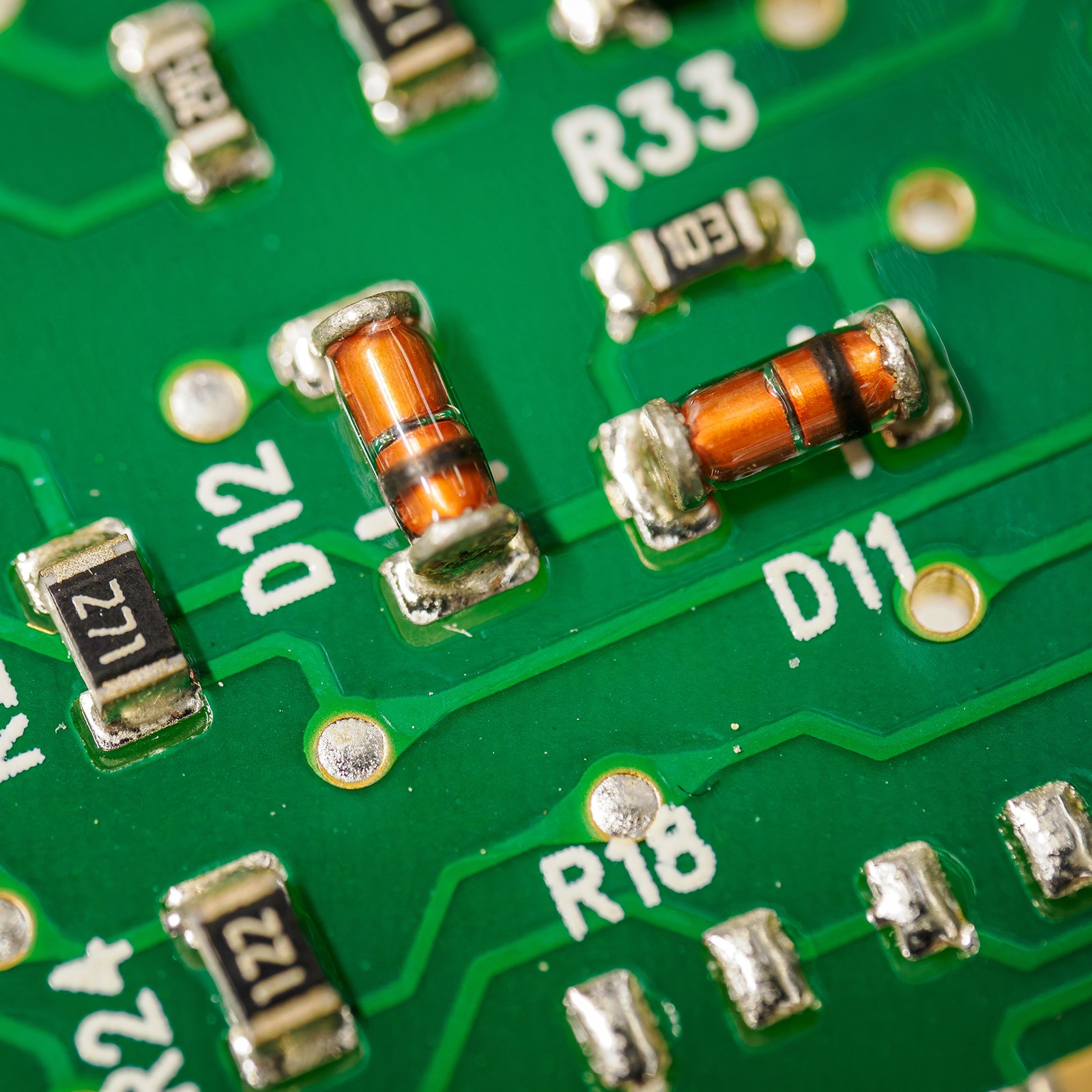 100pcs NTC Thermistors Resistors MF58 3950B 1% 10K Ohm Temperature Sensors