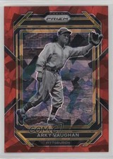 2023 Panini Prizm Red Ice Prizm Arky Vaughan #222 HOF fm0